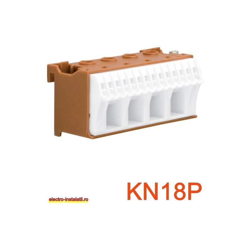 Hager QC KN18P - Bara L 4x 25mm² + 14x 4 mm²