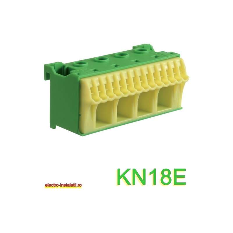 Hager QC KN18E - Bara PE 4x 25mm² + 14x 4 mm²