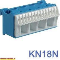 Hager QC KN18N - Bara N 4x 25mm² + 14x 4 mm²