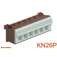 Hager QC KN26P - Bara L 6x 25mm² + 20x 4 mm²