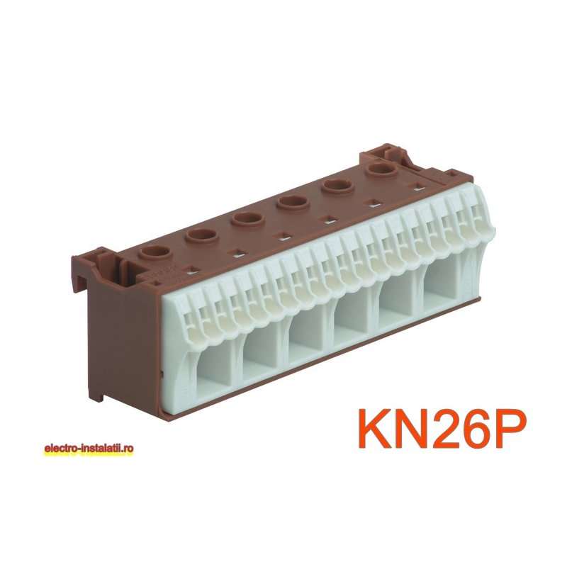 Hager QC KN26P - Bara L 6x 25mm² + 20x 4 mm²