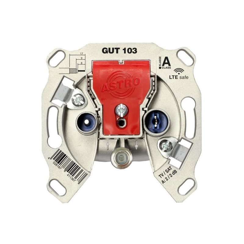 Priza TV si satelit Astro GUT 103 cu 3 intrari 5-2400 MHz