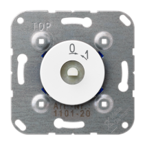 Jung 1101-20WW ,Modul întrerupătoare rotativă