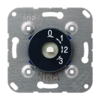 Jung 1101-4 ,Modul întrerupătoare rotativă