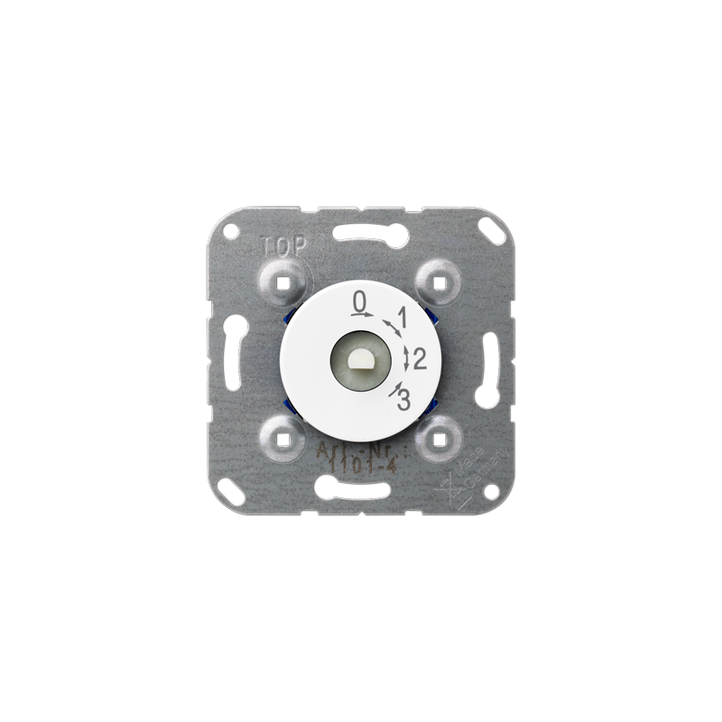 Jung 1101-4WW ,Modul întrerupătoare rotativă