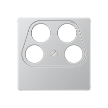 Jung A561-4SAT2AL ,Placă centrală pentru priză cu 4 găuri SAT-TV (Ankaro)