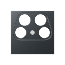 Jung A561-4SAT2ANM ,Placă centrală pentru priză cu 4 găuri SAT-TV (Ankaro)