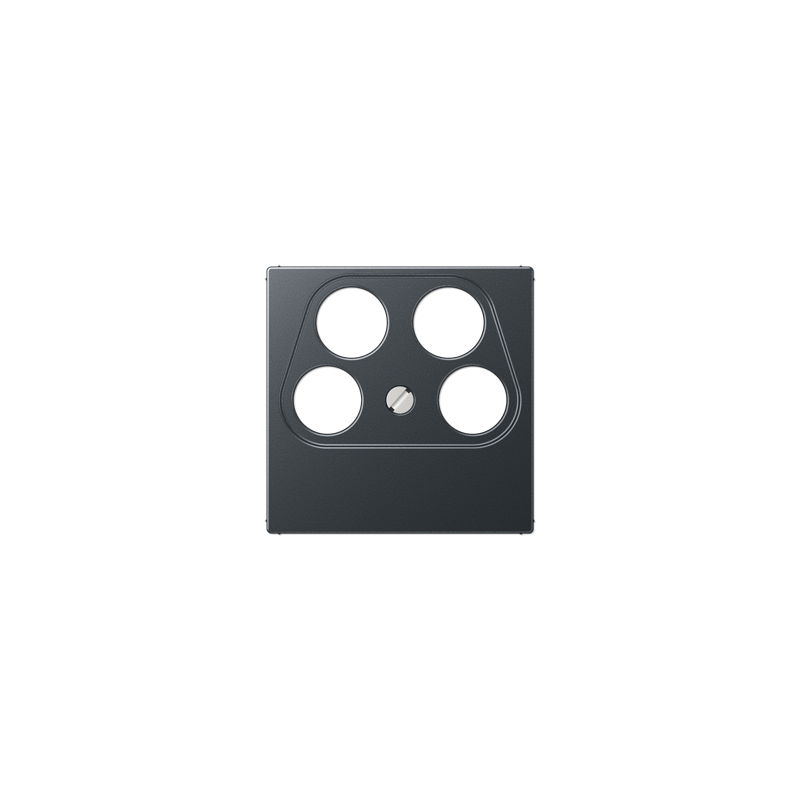 Jung A561-4SAT2ANM ,Placă centrală pentru priză cu 4 găuri SAT-TV (Ankaro)