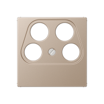 Jung A561-4SAT2CH ,Placă centrală pentru priză cu 4 găuri SAT-TV (Ankaro)