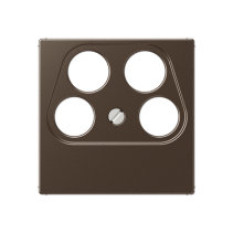 Jung A561-4SAT2MO ,Placă centrală pentru priză cu 4 găuri SAT-TV (Ankaro)