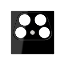 Jung A561-4SAT2SW ,Placă centrală pentru priză cu 4 găuri SAT-TV (Ankaro)