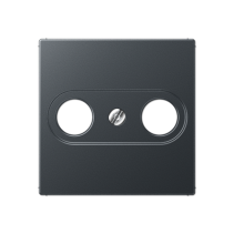 Jung A561BFPLTVANM ,Placă centrală pentru priză TV-FM, rezistență la break