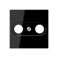 Jung A561BFPLTVSW ,Placă centrală pentru priză TV-FM, rezistență la break