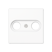 Jung A561BFPLTVWW ,Placă centrală pentru priză TV-FM, rezistență la break