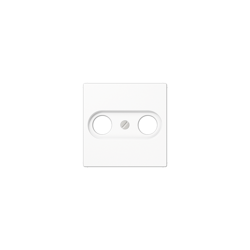 Jung A561BFPLTVWW ,Placă centrală pentru priză TV-FM, rezistență la break