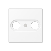 Jung A561BFPLTVWWM ,Placă centrală pentru priză TV-FM, rezistență la break