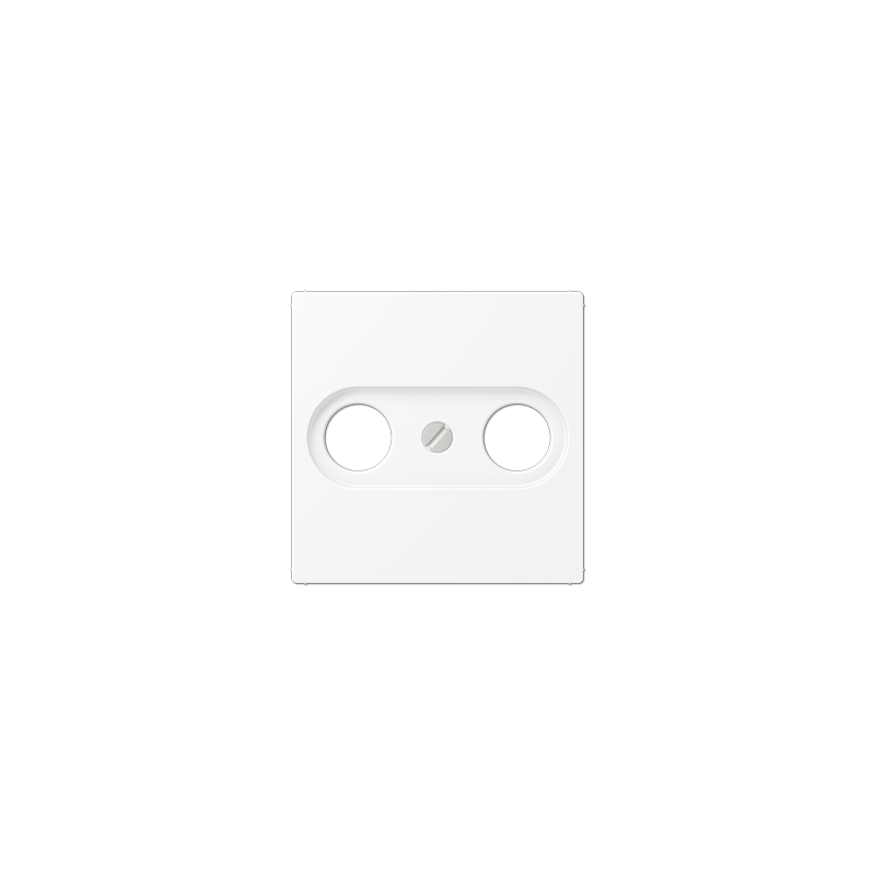 Jung A561BFPLTVWWM ,Placă centrală pentru priză TV-FM, rezistență la break