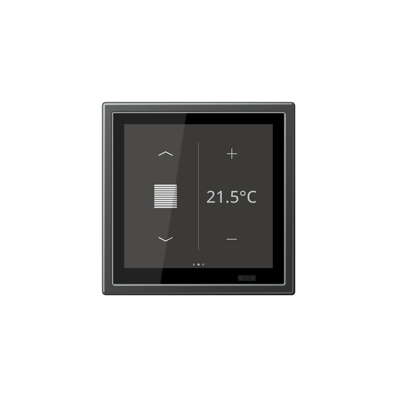 Jung AL459D1SAN ,Controlerul camerei KNX LS Touch cu cadru integrat simplu LS 990