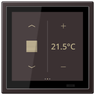 Jung AL459D1SD ,Controlerul camerei KNX LS Touch cu cadru integrat simplu LS 990