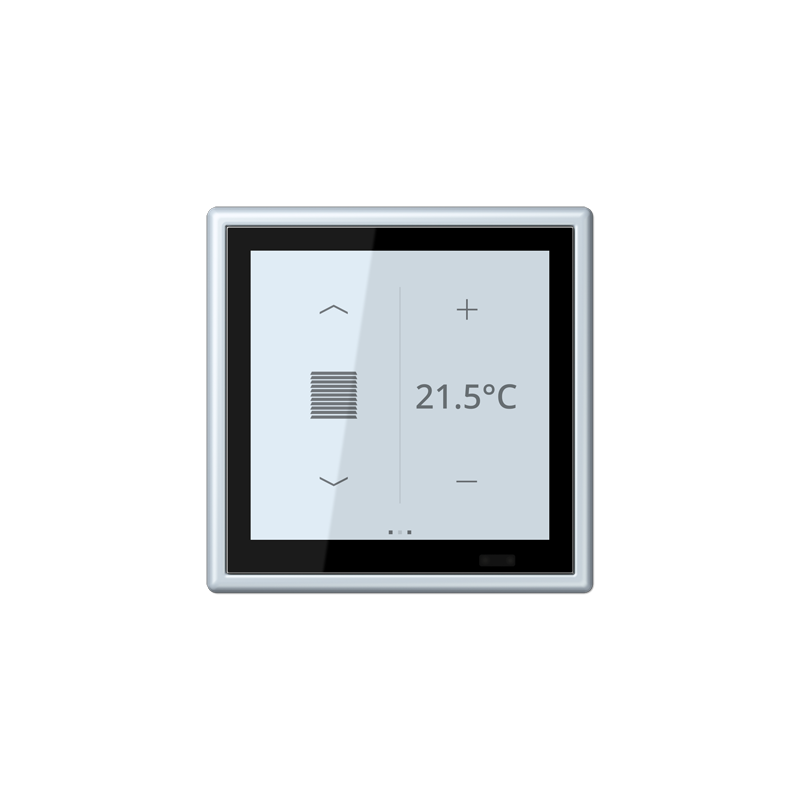 Jung LC459D1S209 ,Controlerul camerei KNX LS Touch cu cadru integrat simplu LS 990, LC32023