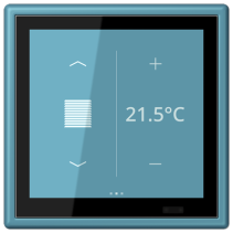Jung LC459D1S212 ,Ecran tactil de cameră KNX LS Touch cu cadru integrat simplu LS 990, LC32031