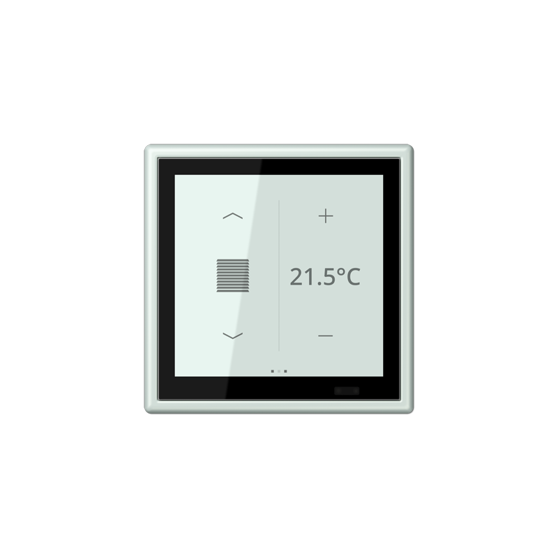 Jung LC459D1S215 ,Ecran tactil de cameră KNX LS Touch cu cadru integrat simplu LS 990, LC32034