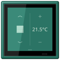 Jung LC459D1S216 ,Ecran tactil de cameră KNX LS Touch cu cadru integrat simplu LS 990, LC32040