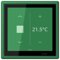 Jung LC459D1S219 ,Controlerul camerei KNX LS Touch cu cadru integrat simplu LS 990, LC32050