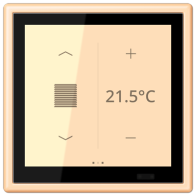 Jung LC459D1S223 ,Ecran tactil de cameră KNX LS Touch cu cadru integrat simplu LS 990, LC32060