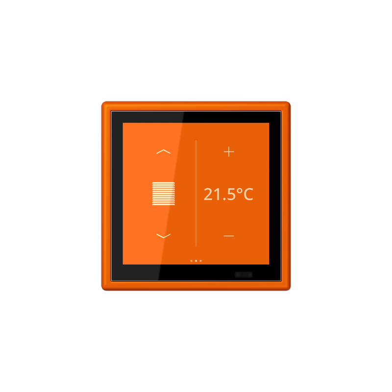 Jung LC459D1S224 ,Ecran tactil de cameră KNX LS Touch cu cadru integrat simplu LS 990, LC32080