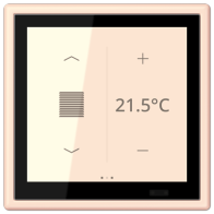 Jung LC459D1S226 ,Ecran tactil de cameră KNX LS Touch cu cadru integrat simplu LS 990, LC32082