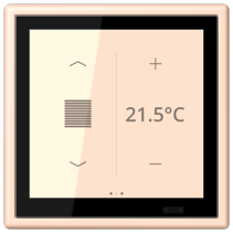 Jung LC459D1S228 ,Ecran tactil de cameră KNX LS Touch cu cadru integrat simplu LS 990, LC32091