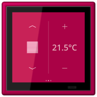 Jung LC459D1S230 ,Ecran tactil de cameră KNX LS Touch cu cadru integrat simplu LS 990, LC32101