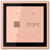 Jung LC459D1S231 ,Ecran tactil de cameră KNX LS Touch cu cadru integrat simplu LS 990, LC32102