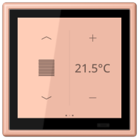 Jung LC459D1S231 ,Ecran tactil de cameră KNX LS Touch cu cadru integrat simplu LS 990, LC32102