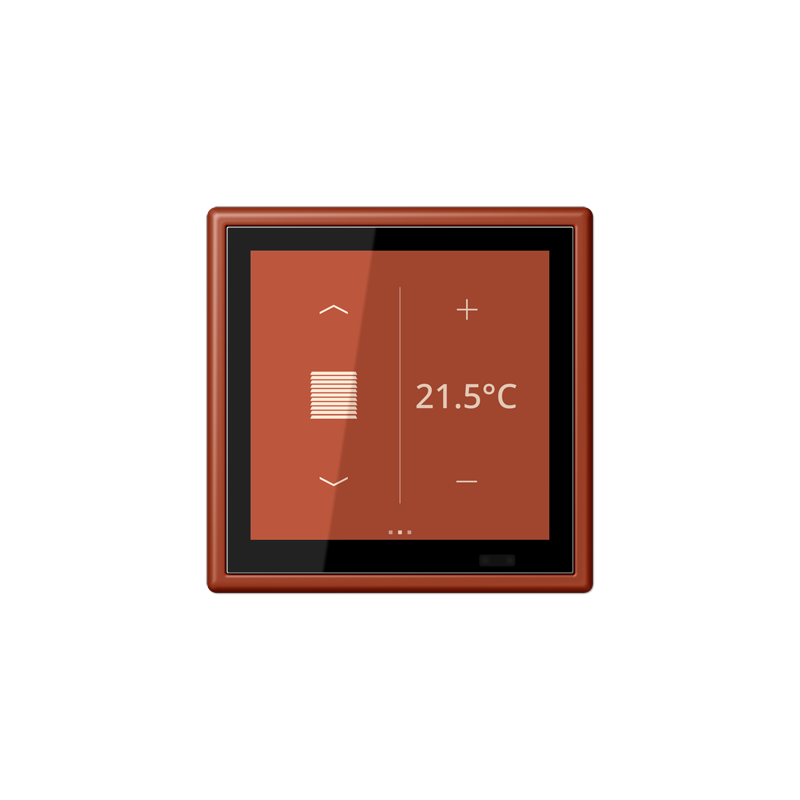 Jung LC459D1S232 ,Controlerul camerei KNX LS Touch cu cadru integrat simplu LS 990, LC32110