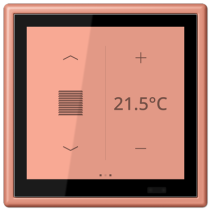 Jung LC459D1S233 ,Ecran tactil de cameră KNX LS Touch cu cadru integrat simplu LS 990, LC32111