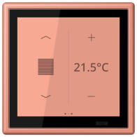 Jung LC459D1S233 ,Ecran tactil de cameră KNX LS Touch cu cadru integrat simplu LS 990, LC32111