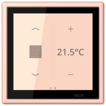 Jung LC459D1S234 ,Ecran tactil de cameră KNX LS Touch cu cadru integrat simplu LS 990, LC32112