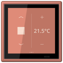 Jung LC459D1S236 ,Ecran tactil de cameră KNX LS Touch cu cadru integrat simplu LS 990, LC32121