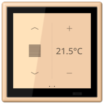 Jung LC459D1S237 ,Ecran tactil de cameră KNX LS Touch cu cadru integrat simplu LS 990, LC32122