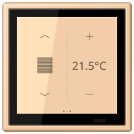 Jung LC459D1S237 ,Ecran tactil de cameră KNX LS Touch cu cadru integrat simplu LS 990, LC32122