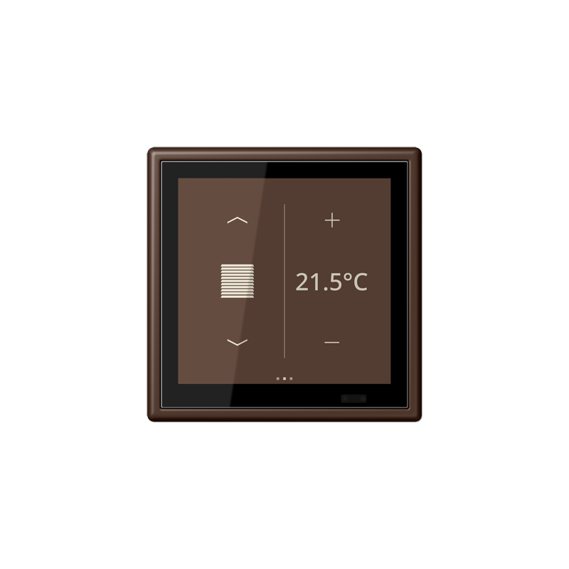 Jung LC459D1S239 ,Controlerul de cameră KNX LS Touch cu cadru integrat simplu LS 990, LC32130