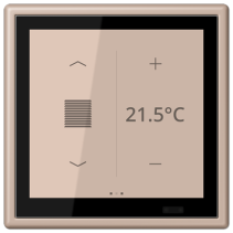 Jung LC459D1S240 ,Ecran tactil de cameră KNX LS Touch cu cadru integrat simplu LS 990, LC32131