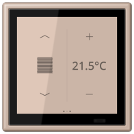 Jung LC459D1S240 ,Ecran tactil de cameră KNX LS Touch cu cadru integrat simplu LS 990, LC32131