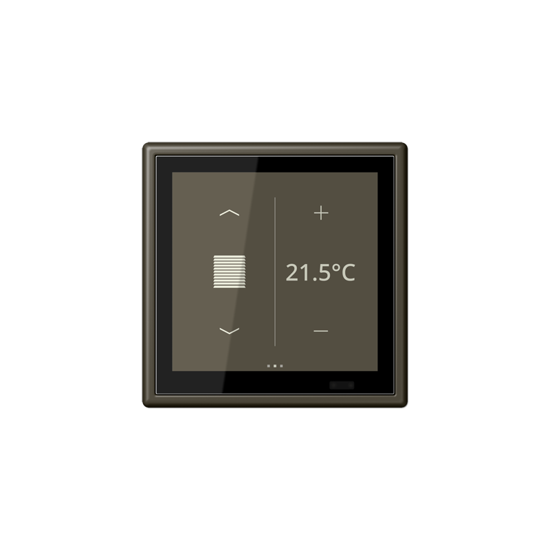 Jung LC459D1S241 ,Ecran tactil de cameră KNX LS Touch cu cadru integrat simplu LS 990, LC32140