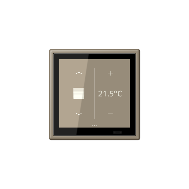 Jung LC459D1S242 ,Ecran tactil de cameră KNX LS Touch cu cadru integrat simplu LS 990, LC32141