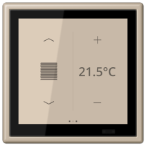 Jung LC459D1S243 ,Ecran tactil de cameră KNX LS Touch cu cadru integrat simplu LS 990, LC32142