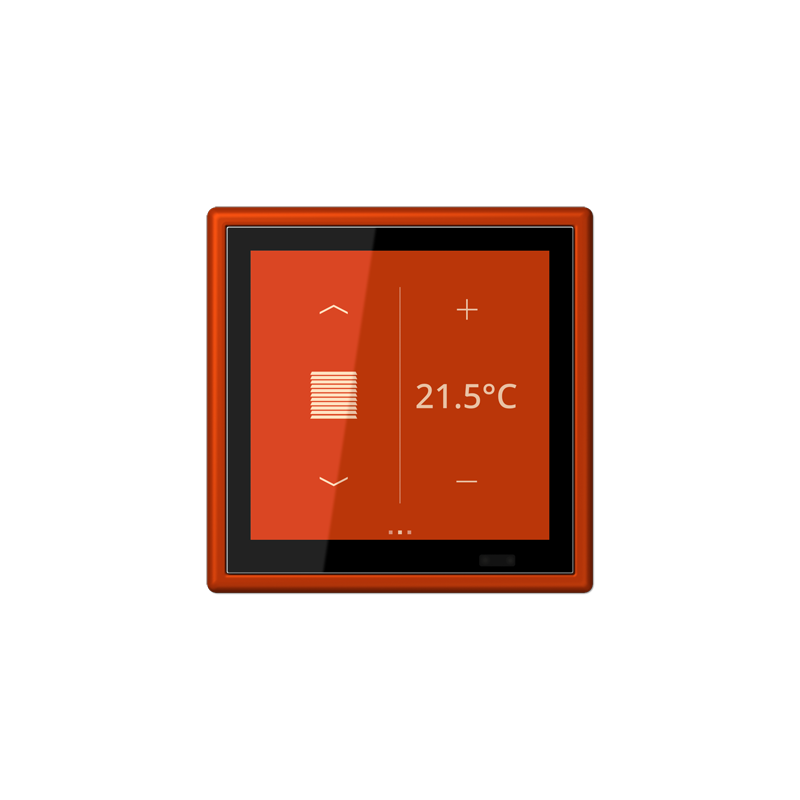 Jung LC459D1S244 ,Ecran tactil de cameră KNX LS Touch cu cadru integrat simplu LS 990, LC4320A