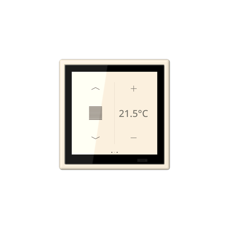 Jung LC459D1S245 ,Ecran tactil de cameră KNX LS Touch cu cadru integrat simplu LS 990, LC4320B